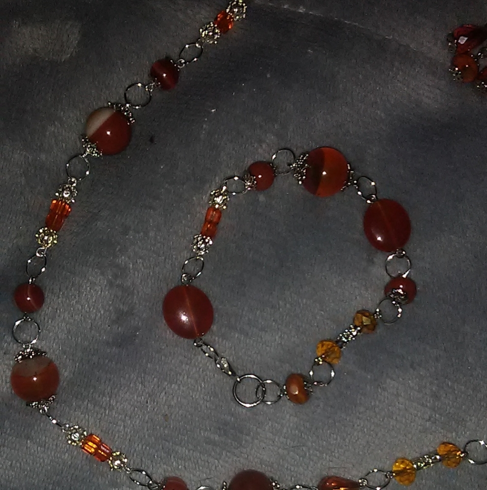 Genuine authentic Calinan gemstone set